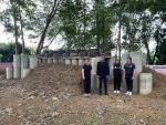 ลงพื้นพี่สำรวจหลุมหลบภัยเพื่อความปลอดภัยในตำบลทุ่งขนาน อำเภอ